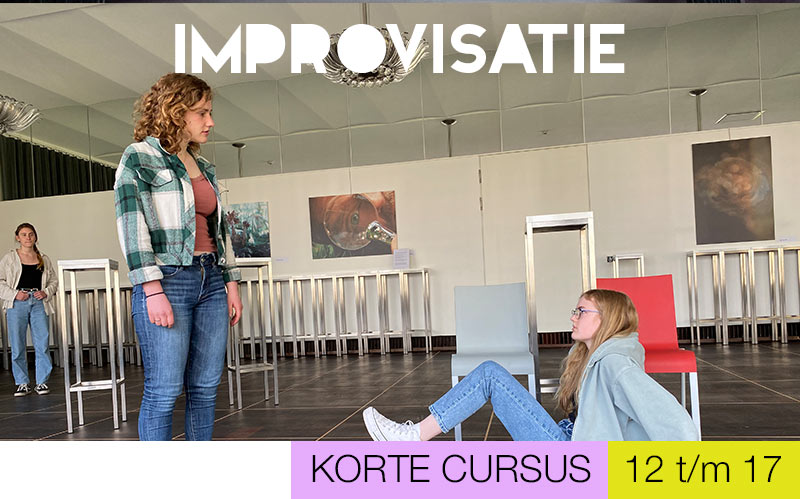 korte cursus improvisatie voor jongeren Jeugdtheaterschool Utrecht